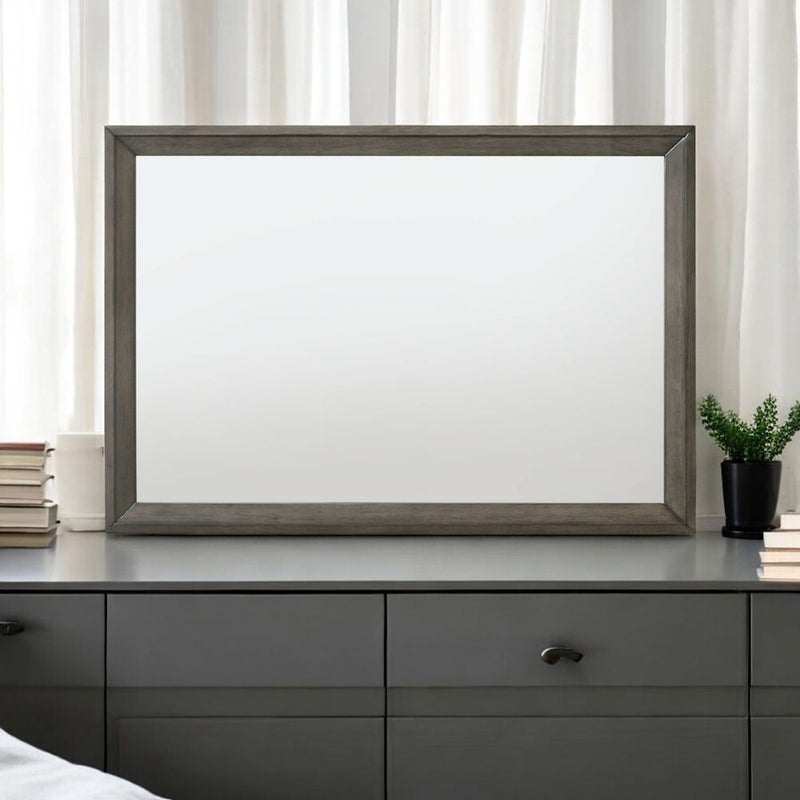 Escher - Mirror - Gray Oak - Urban Living Furniture (Los Angeles, CA)