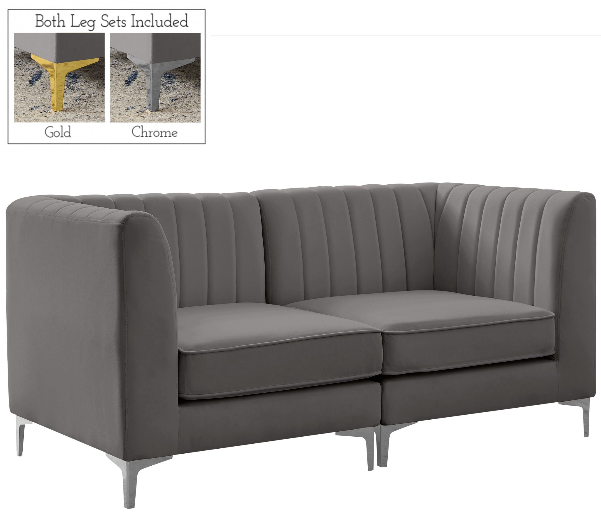 Alina - 2 Piece Modular Sectional - Urban Living Furniture (Los Angeles, CA)