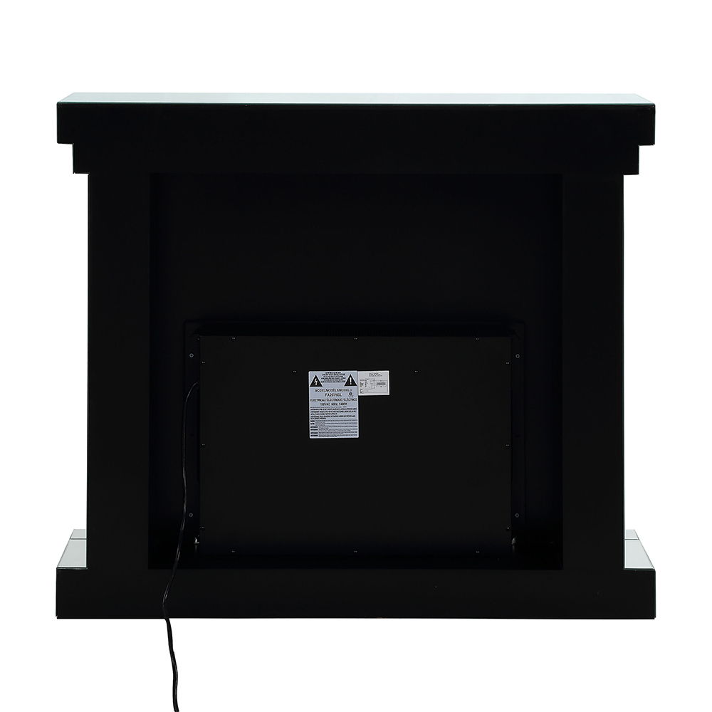 Noralie - 42" Fireplace - Mirrored & Faux Diamonds - Urban Living Furniture (Los Angeles, CA)