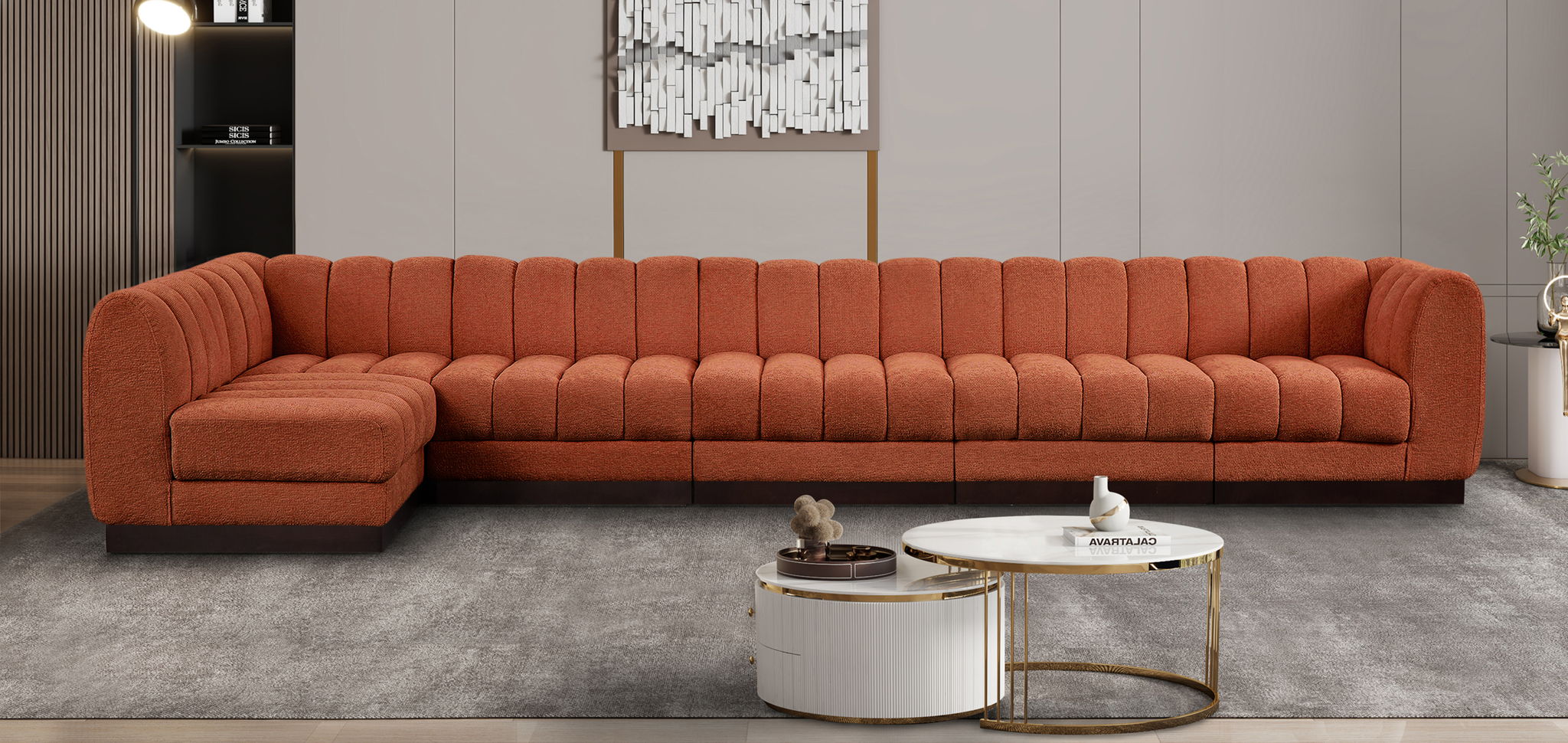Quinn - 6 Piece Modular Sectional - Urban Living Furniture (Los Angeles, CA)