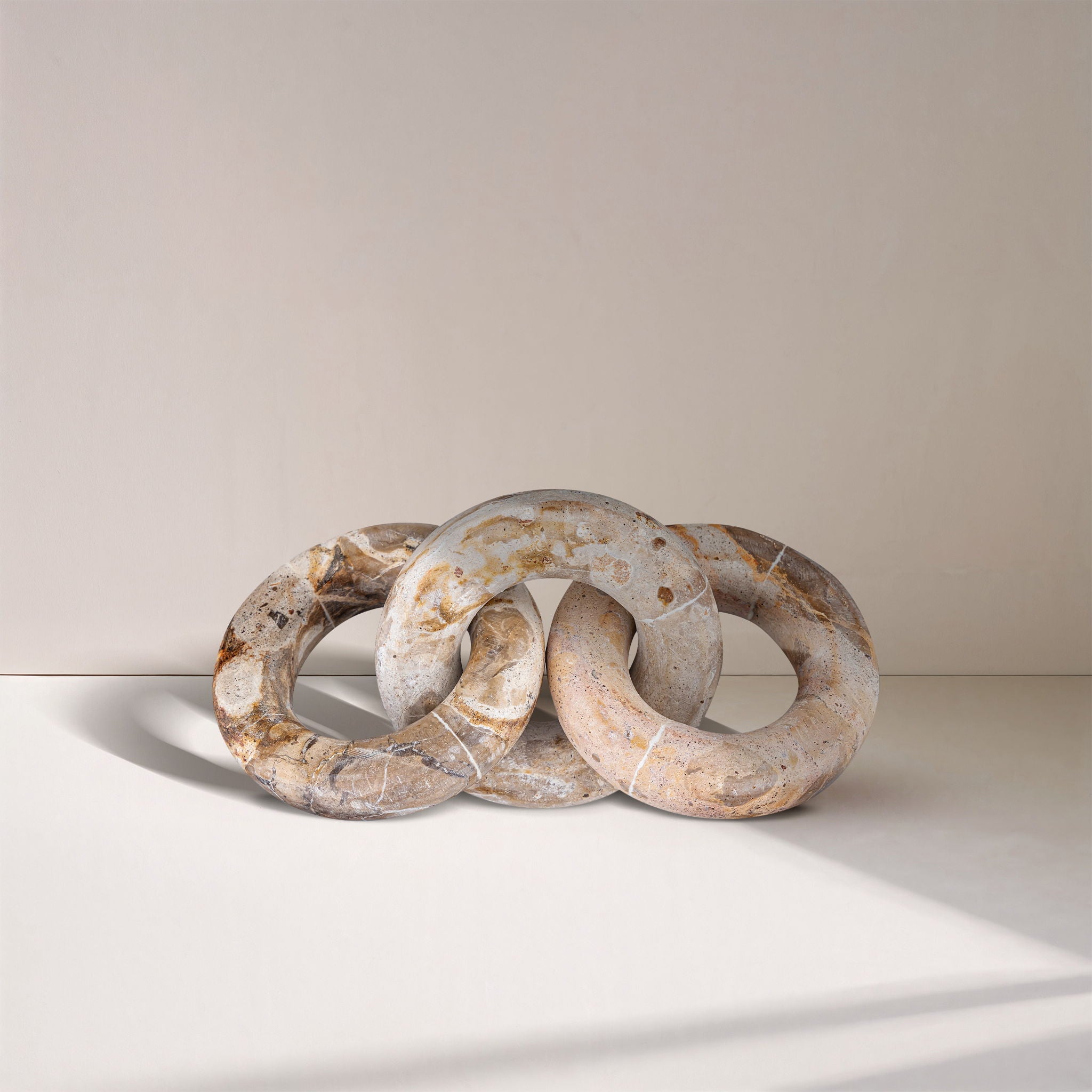 Rings - Marble Decorative Chain Links - Urban Living Furniture (Los Angeles, CA)