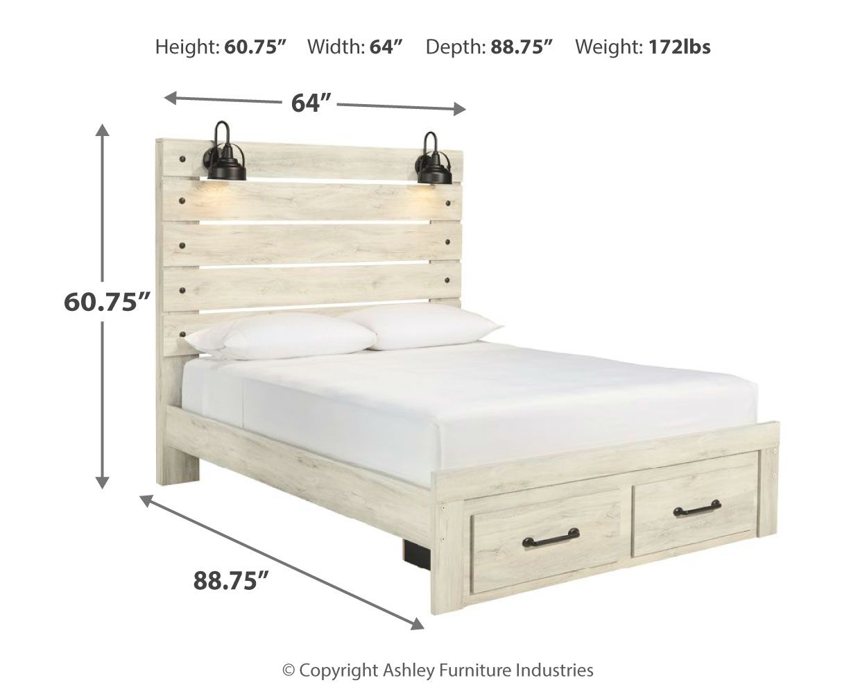 Cambeck - Panel Bed - Urban Living Furniture (Los Angeles, CA)