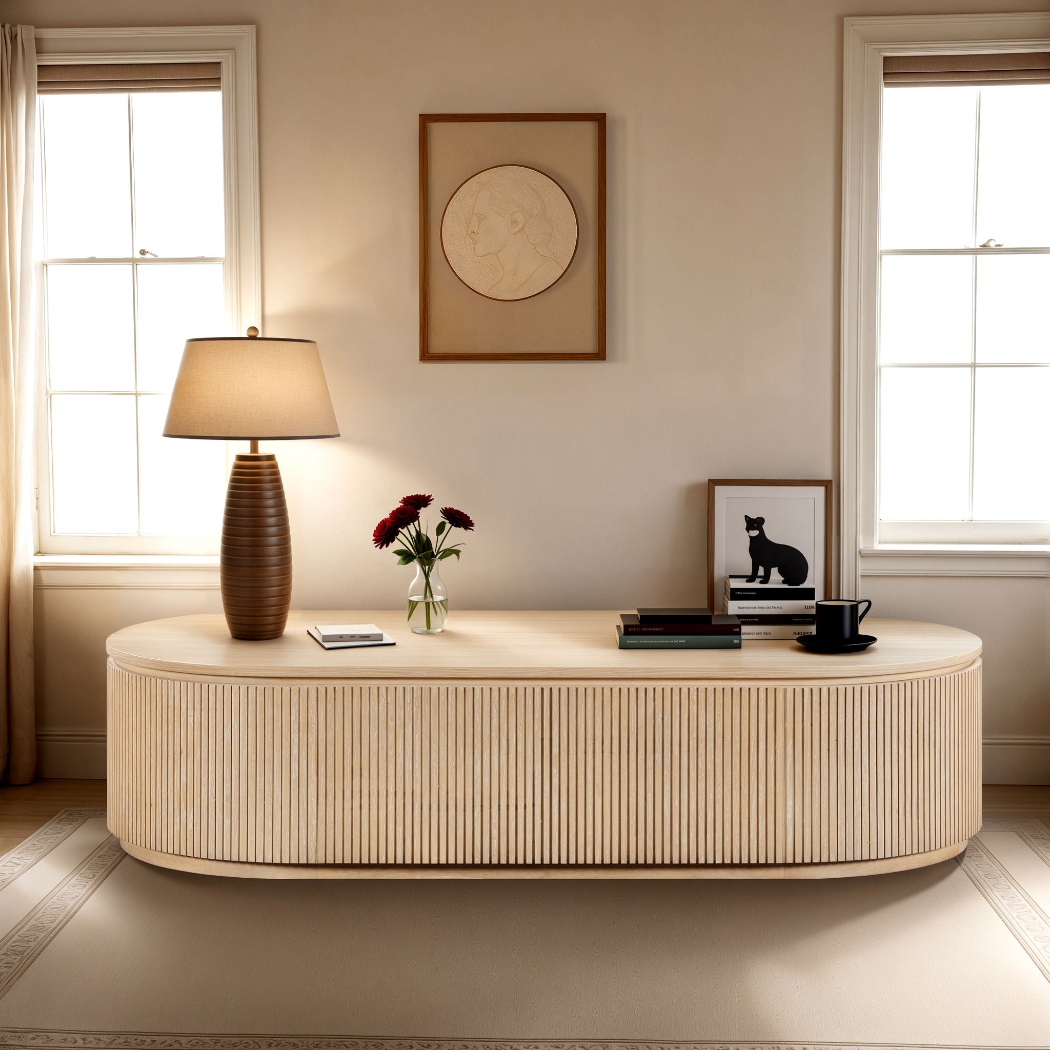 Moana - Rubberwood Coffee Table - Urban Living Furniture (Los Angeles, CA)