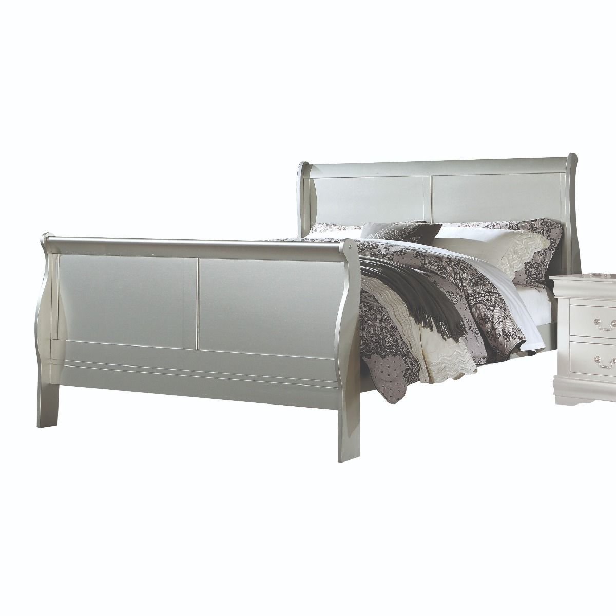 Louis Philippe III - Bed (FB 34"H) - Urban Living Furniture (Los Angeles, CA)