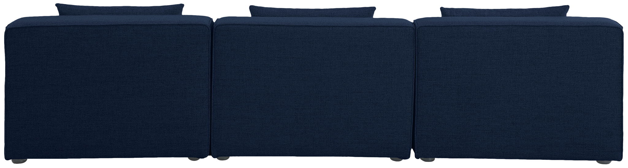 Cube - Linen Modular 3 Seat Armless Sofa - Urban Living Furniture (Los Angeles, CA)