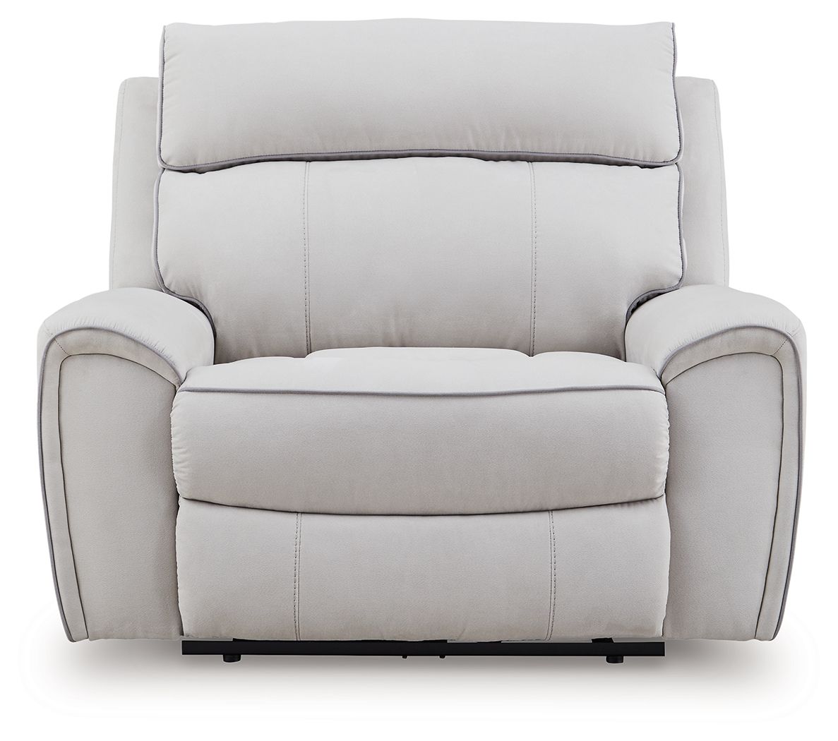 Social Pointe - Pearl / Ash - Power Recliner / Adjustable Headrest - Urban Living Furniture (Los Angeles, CA)