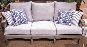 Cove Beach - Gray - Sofa With Cushion - Urban Living Furniture (Los Angeles, CA)