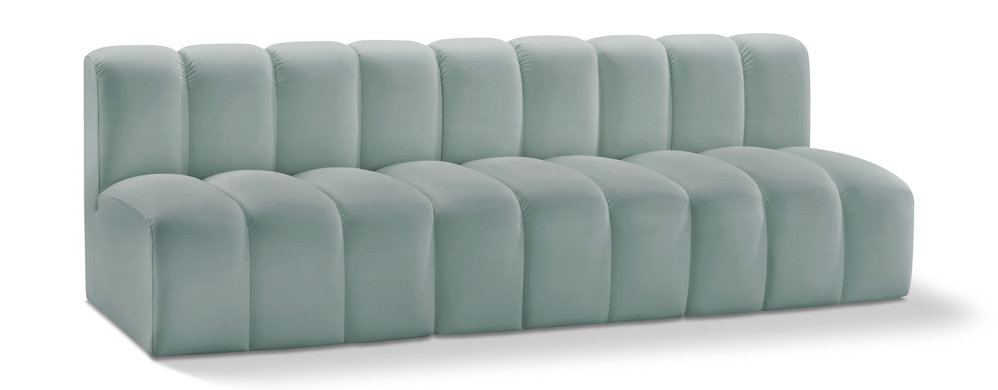 Arc - Faux Leather 3 Seats Modular Sofa - Urban Living Furniture (Los Angeles, CA)