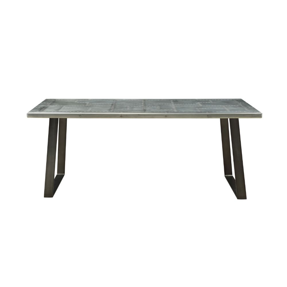 Kaylia - Dining Table - Aluminum & Gunmetal - Urban Living Furniture (Los Angeles, CA)