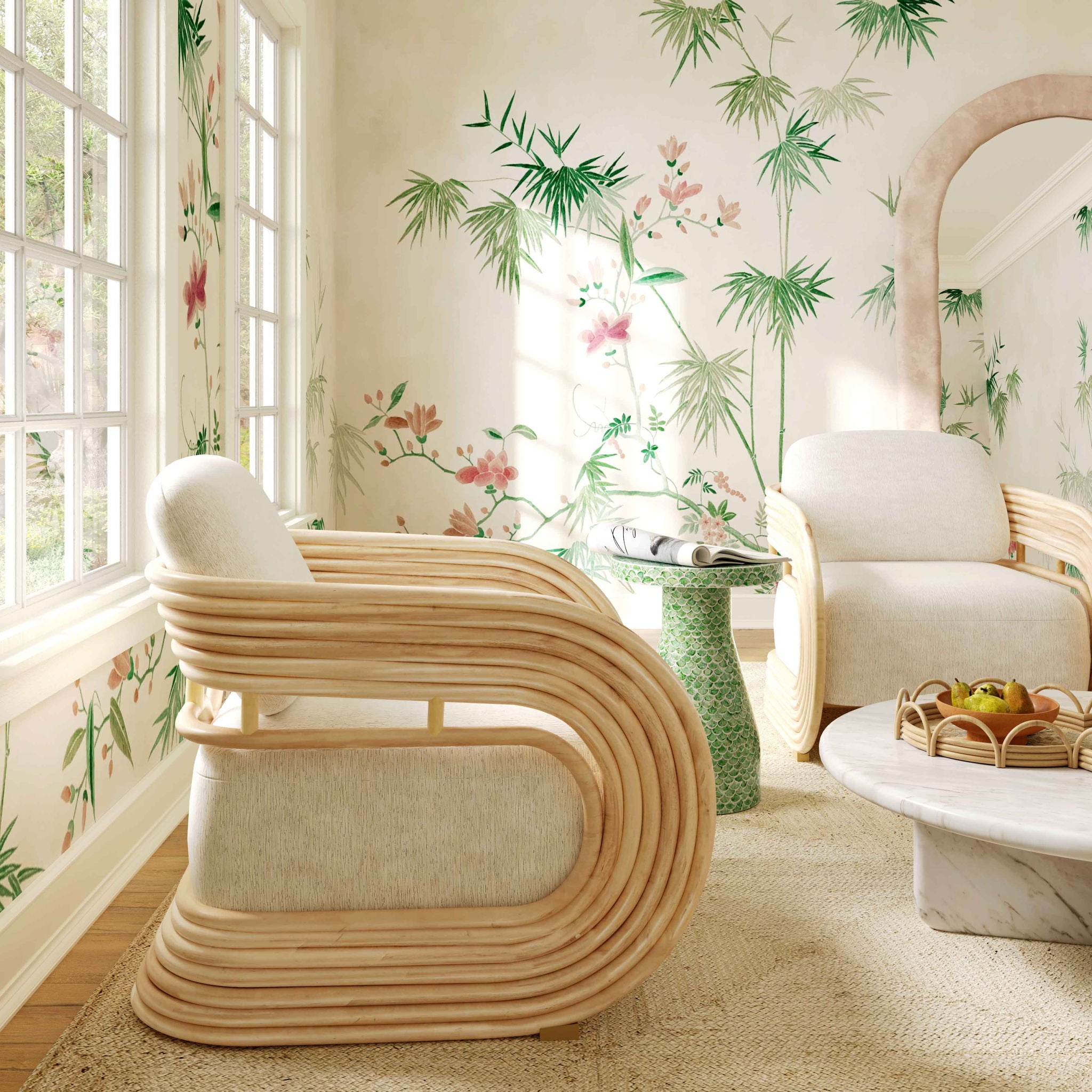 Lauretta - Accent Chair - Cream