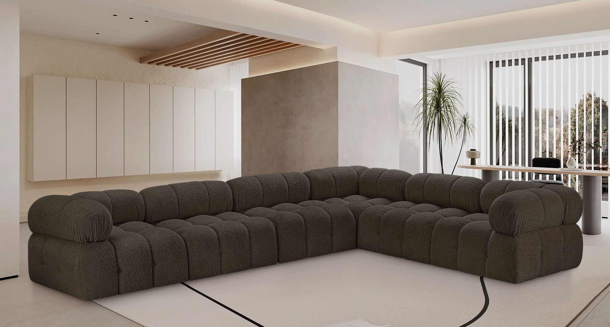 Ames - 6 Piece Modular Corner Sectional - Urban Living Furniture (Los Angeles, CA)
