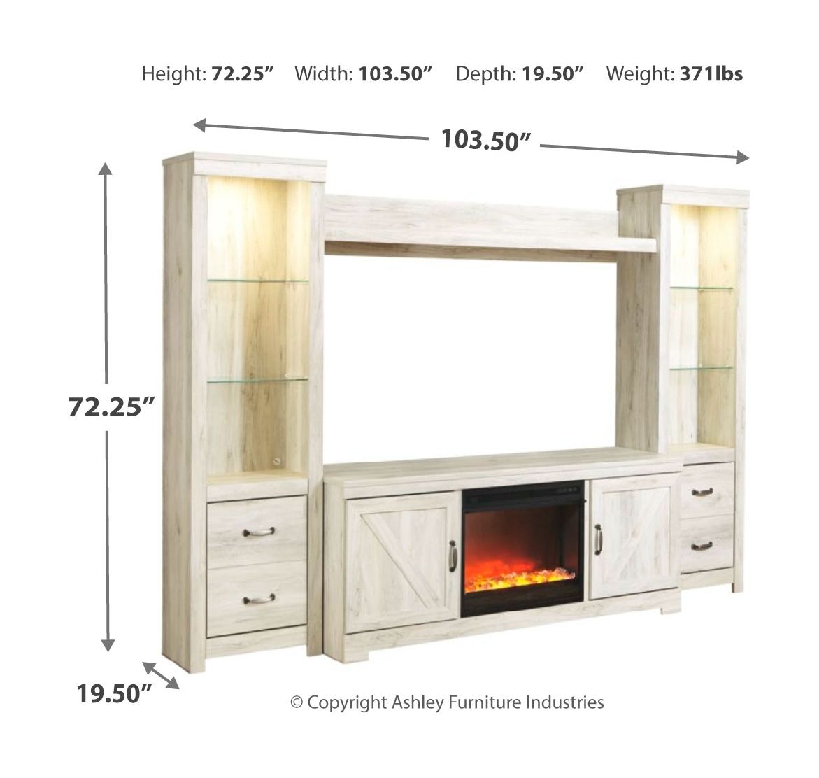 Bellaby - Entertainment Center - Urban Living Furniture (Los Angeles, CA)