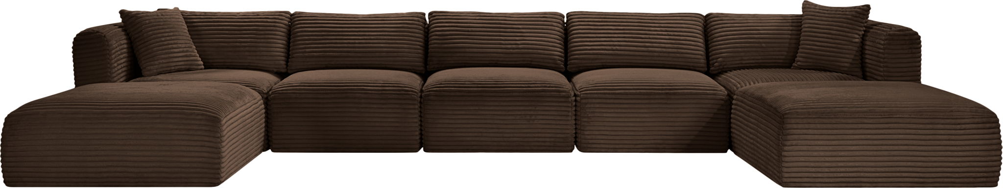 Shaggy - 7 Piece Modular Sectional With 2 Ottomans - Urban Living Furniture (Los Angeles, CA)