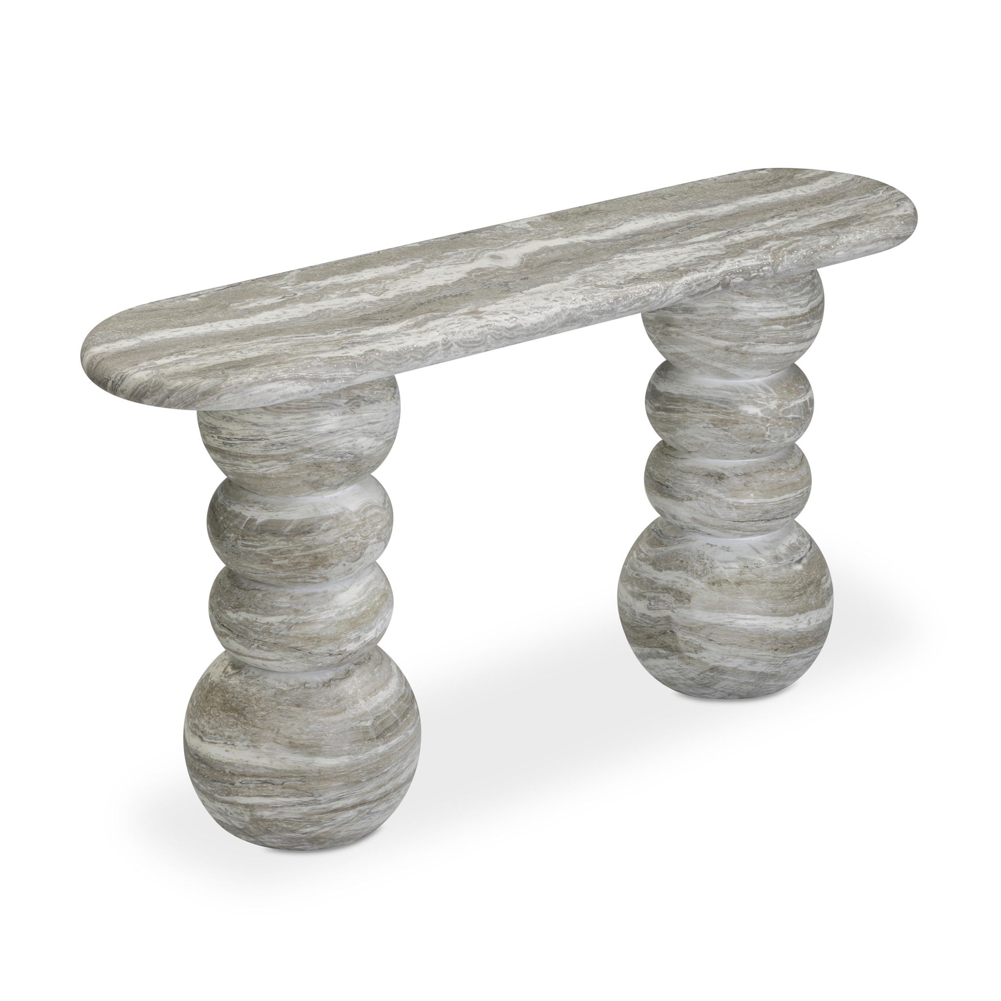 Hyre - Indoor / Outdoor Concrete Console Table - Faux Stone