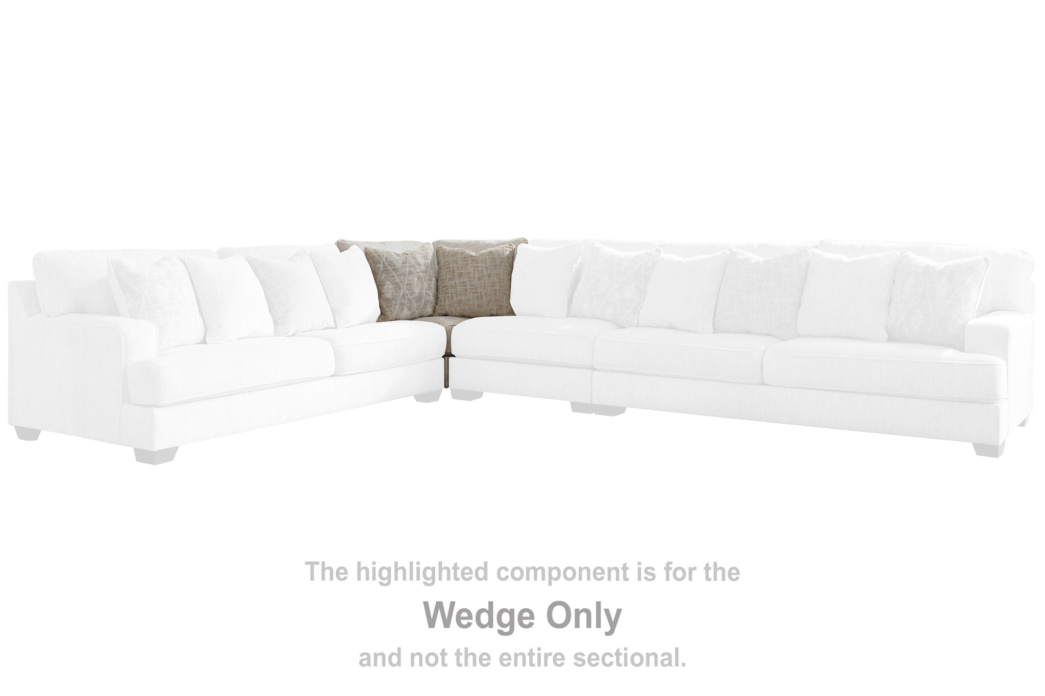 Rawcliffe - Parchment - Wedge - Urban Living Furniture (Los Angeles, CA)