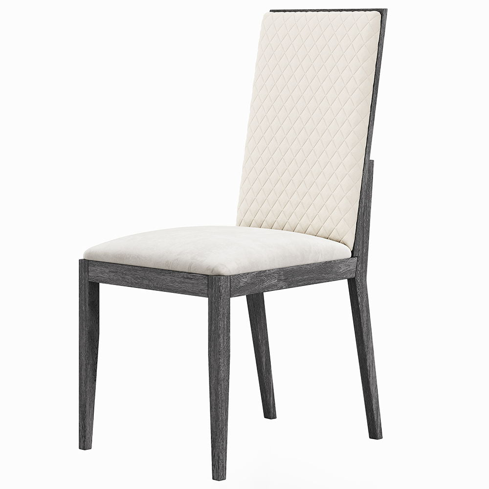 Venezia - Synthetic Leather Side Chair (Set of 2) - Gray - Urban Living Furniture (Los Angeles, CA)