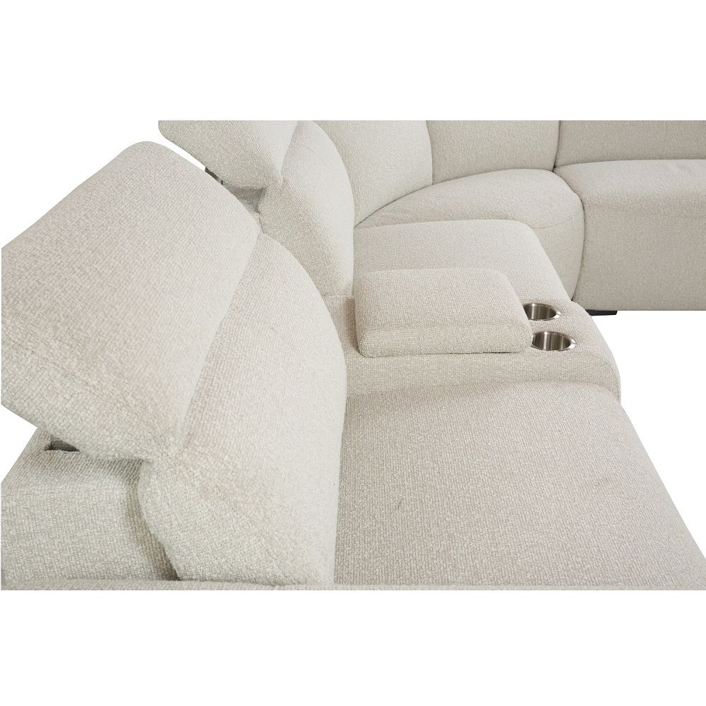 Dayana - Power Motion Sectional Sofa - Beige - Urban Living Furniture (Los Angeles, CA)