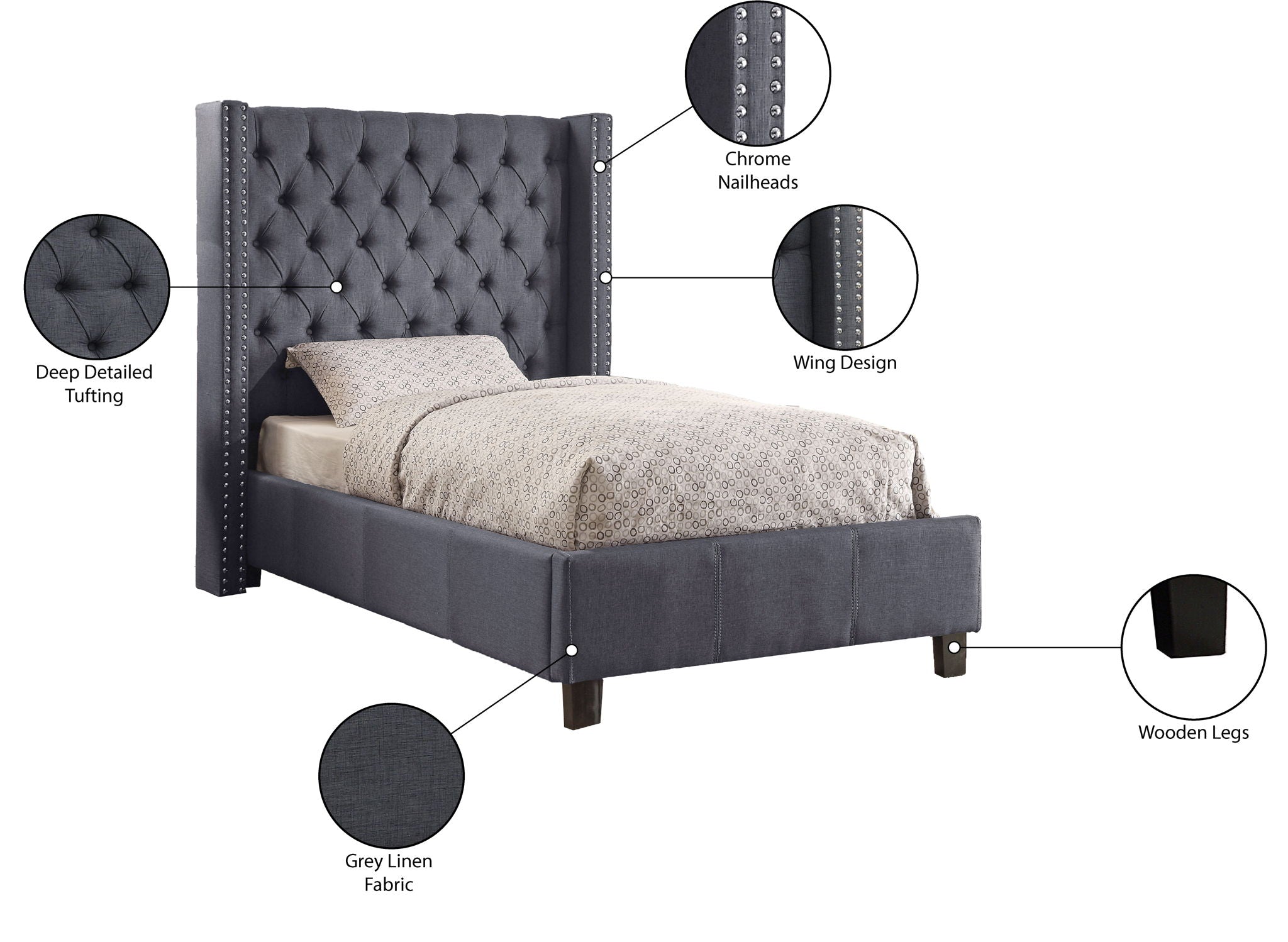 Ashton - Bed - Urban Living Furniture (Los Angeles, CA)