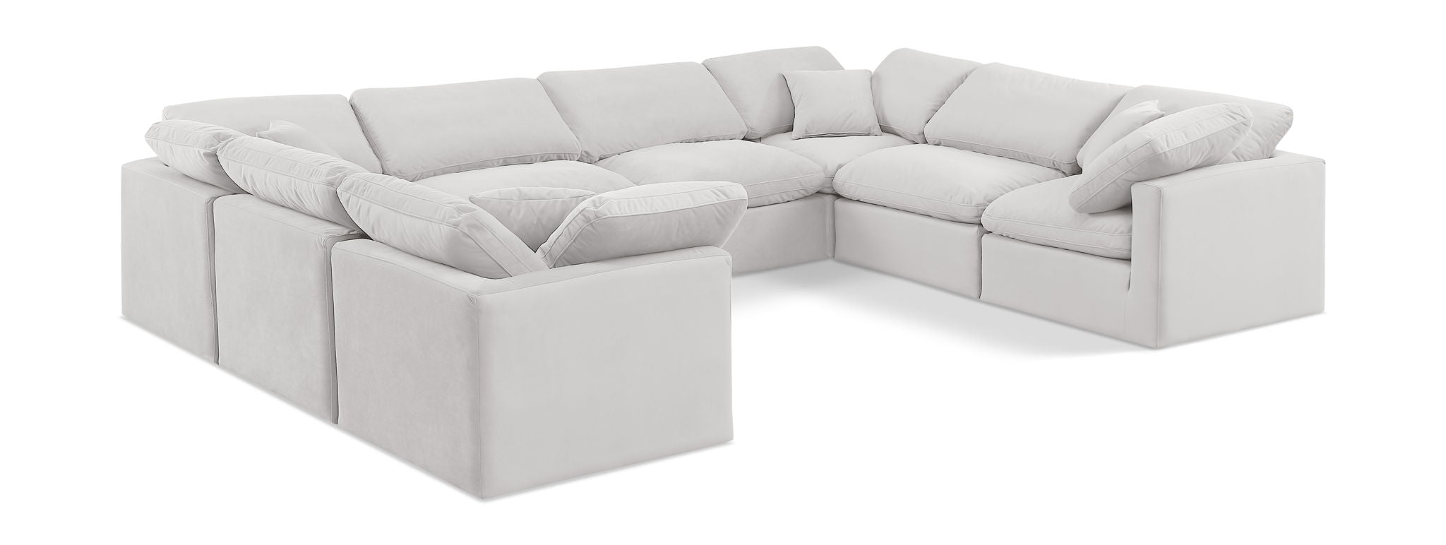 Indulge - Velvet 8 Piece Modular Sectional - Urban Living Furniture (Los Angeles, CA)