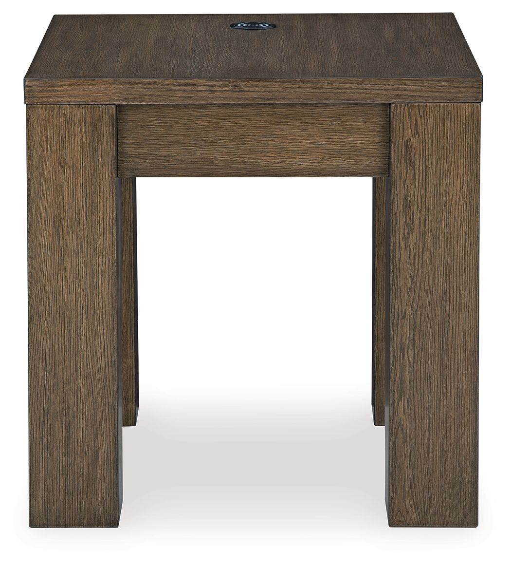 Rosswain - Warm Brown - Square End Table - Urban Living Furniture (Los Angeles, CA)