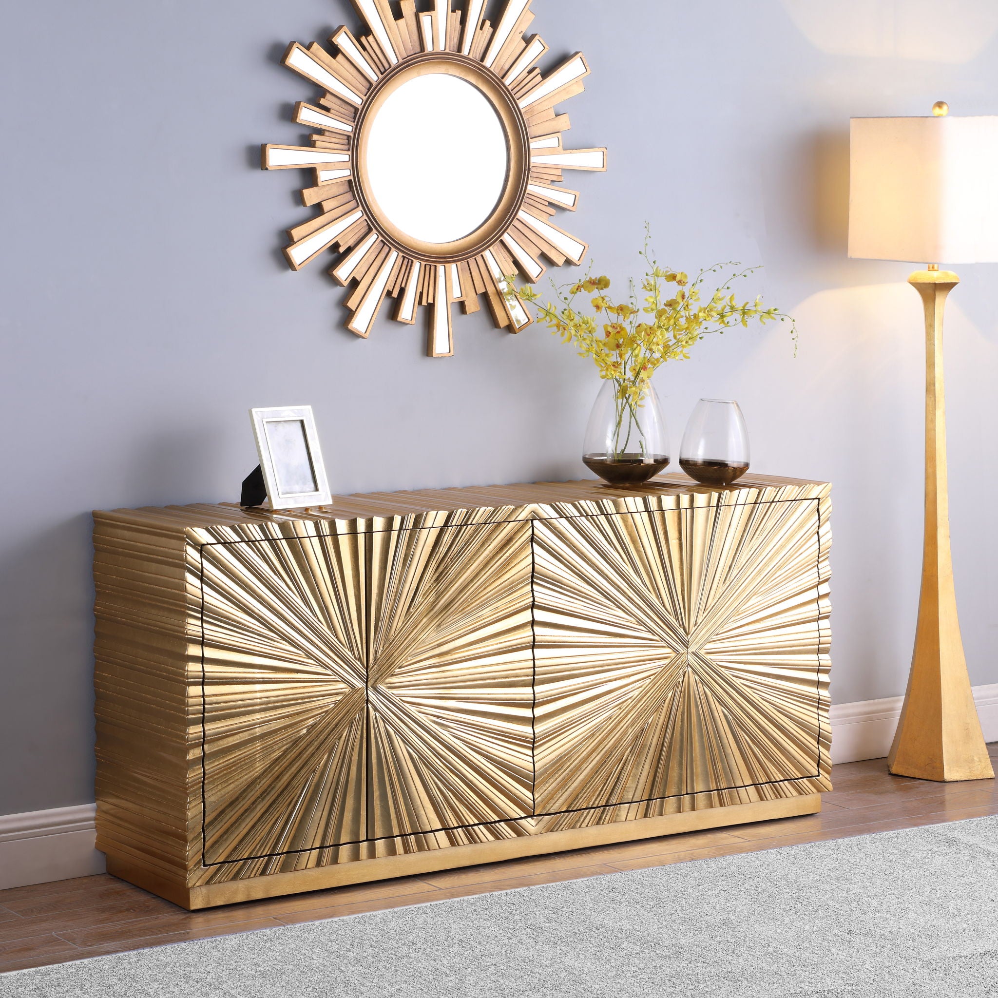 Golda - Sideboard - Gold - Urban Living Furniture (Los Angeles, CA)