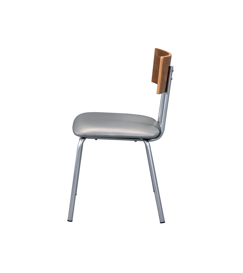 Jurgen - Faux PU Side Chair (Set of 2) - Concrete Silver - Urban Living Furniture (Los Angeles, CA)