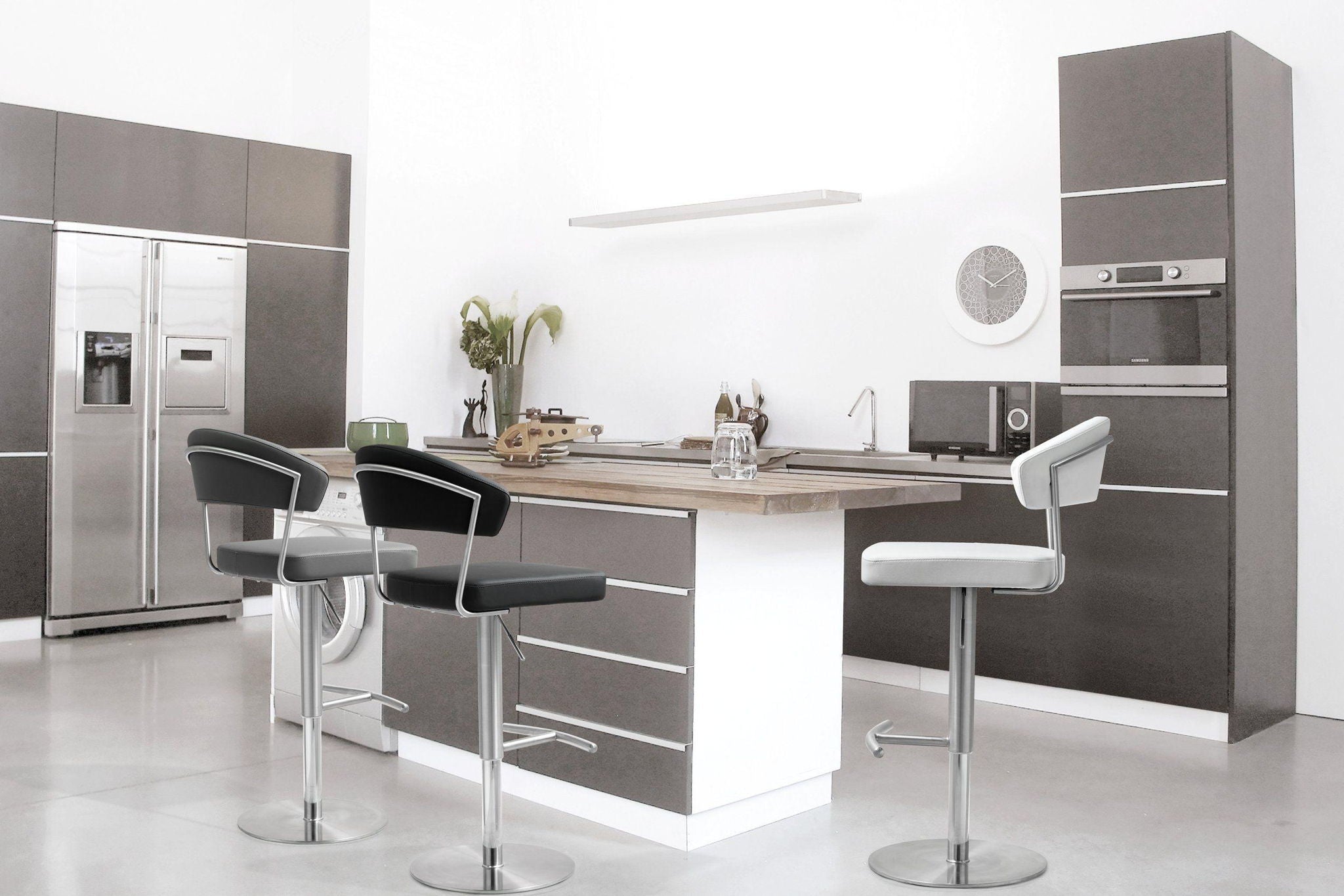Cosmo - Stainless Steel Barstool - Urban Living Furniture (Los Angeles, CA)