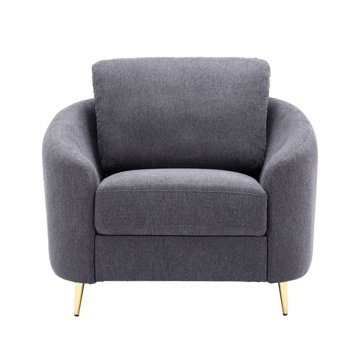 Yuina - Chair - Gray Linen - Urban Living Furniture (Los Angeles, CA)