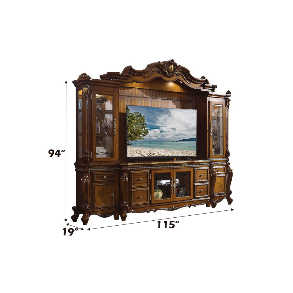Picardy - Entertainment Center - Honey Oak - Urban Living Furniture (Los Angeles, CA)