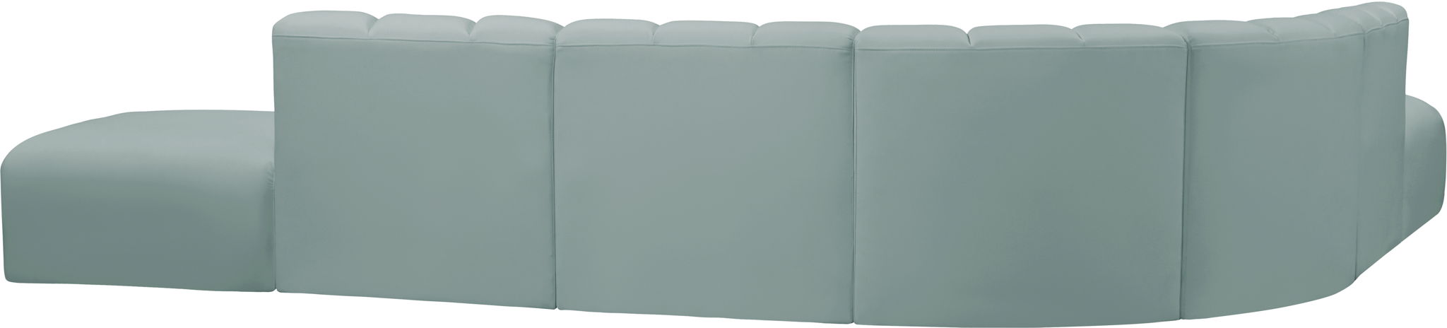 Arc - Faux Leather 7 Piece Corner Modular Sofa - Urban Living Furniture (Los Angeles, CA)