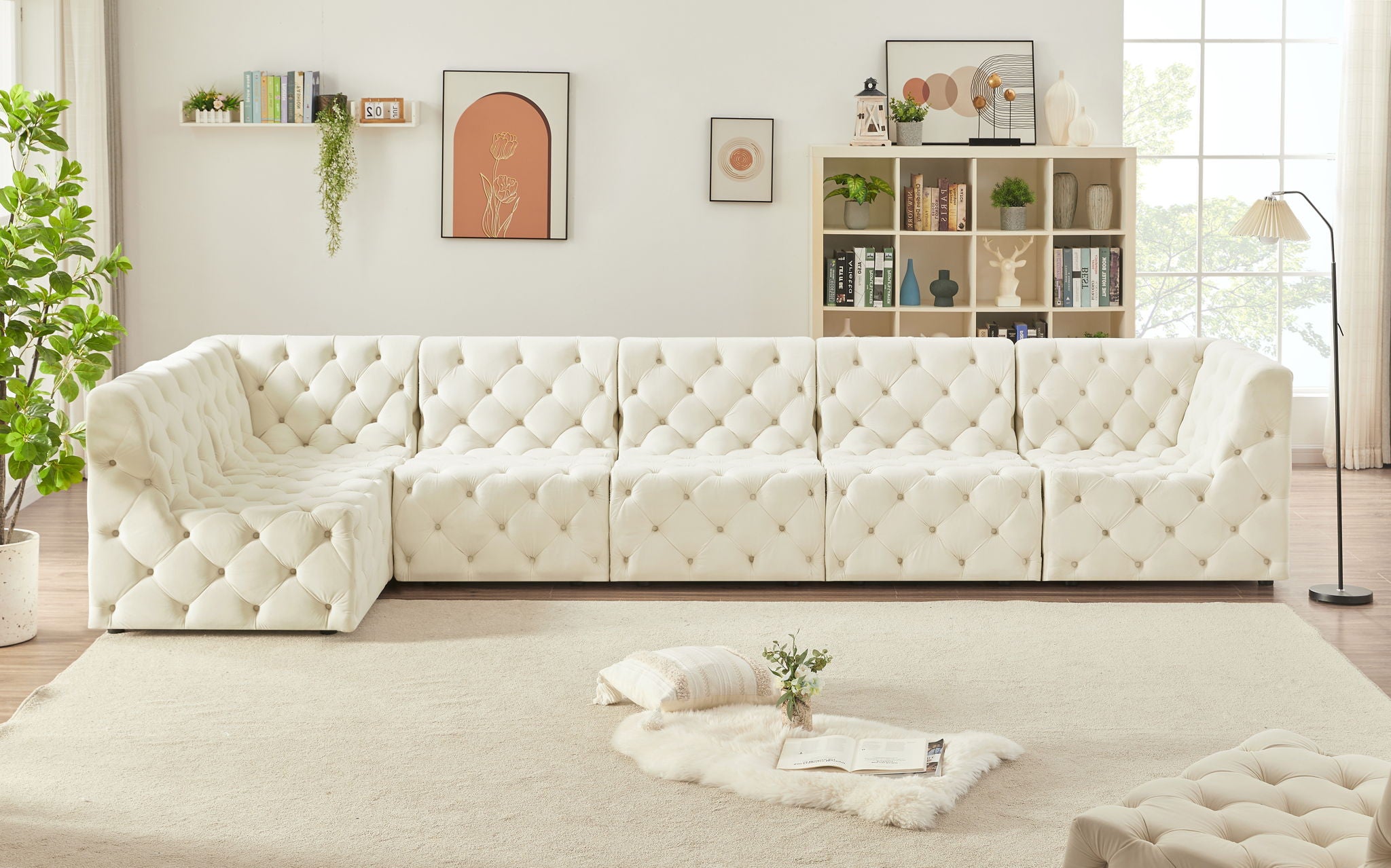 Tuft - 6 Piece Modular Sectional - Urban Living Furniture (Los Angeles, CA)