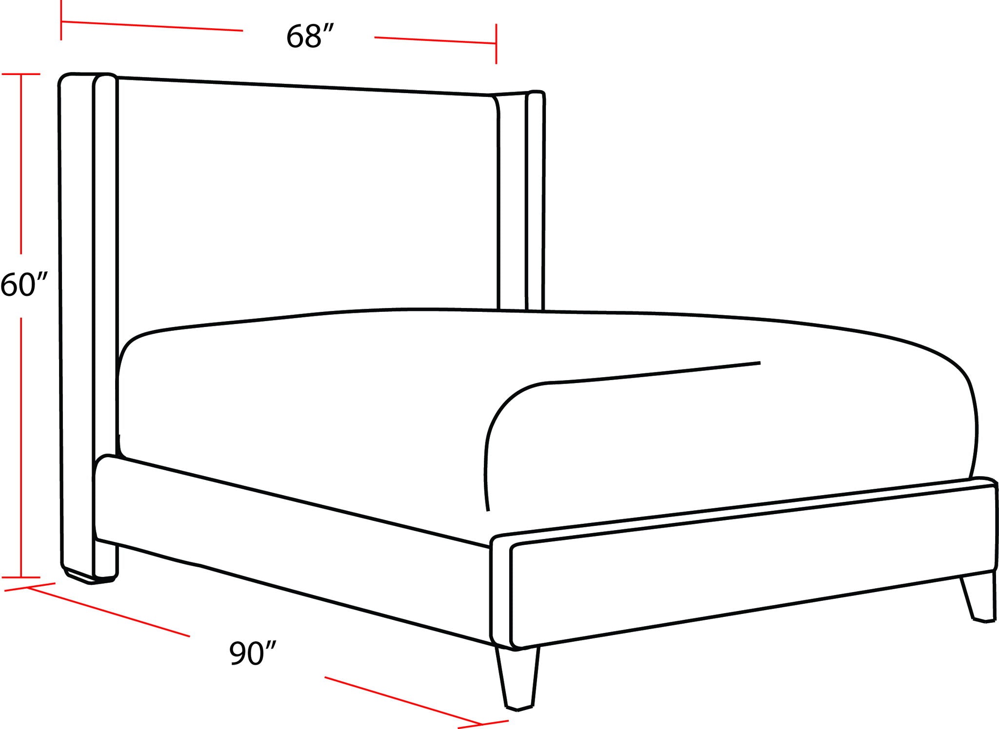 Angel - Upholstered Bed - Urban Living Furniture (Los Angeles, CA)