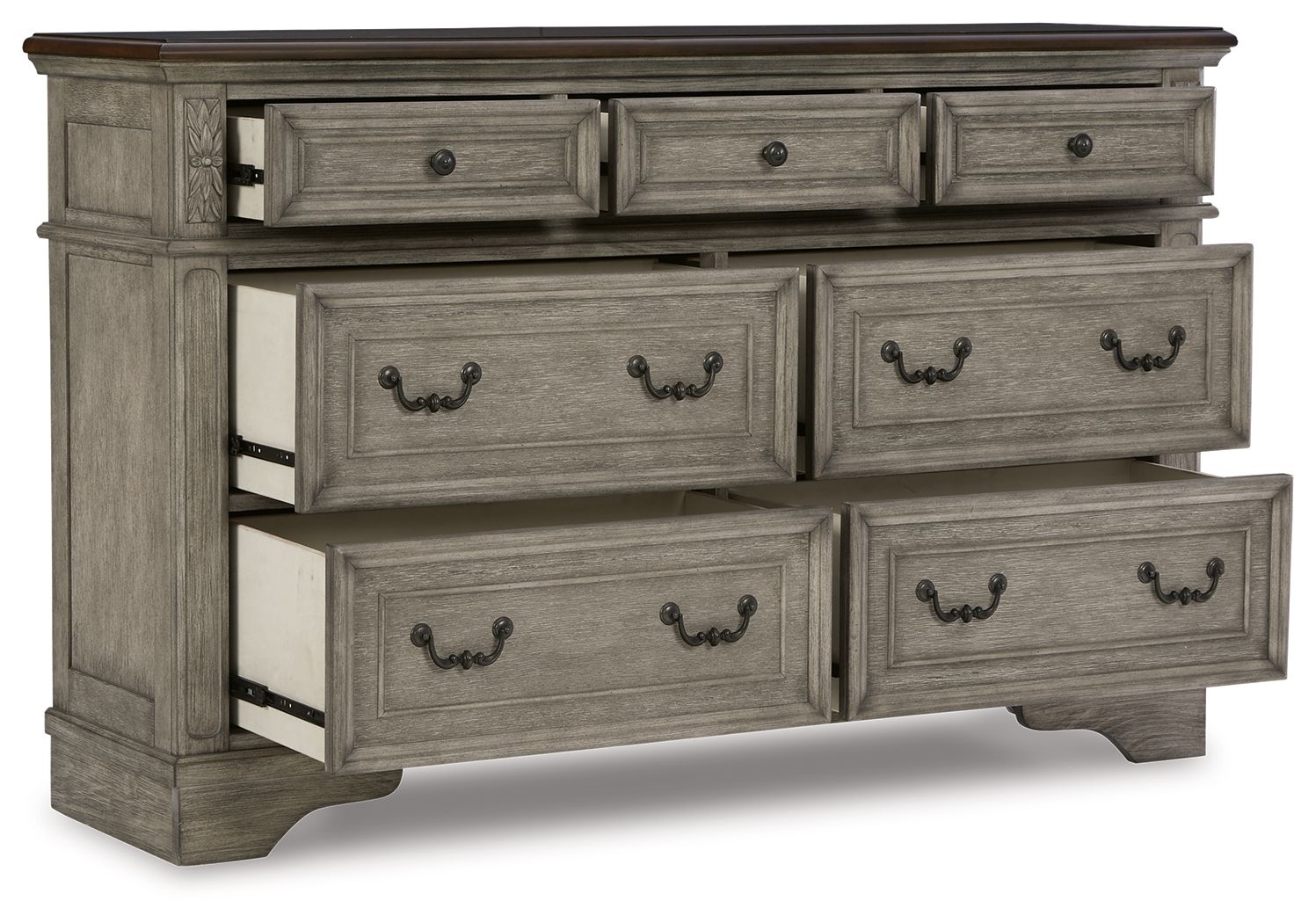 Lodenbay - Antique Gray - Dresser - Urban Living Furniture (Los Angeles, CA)