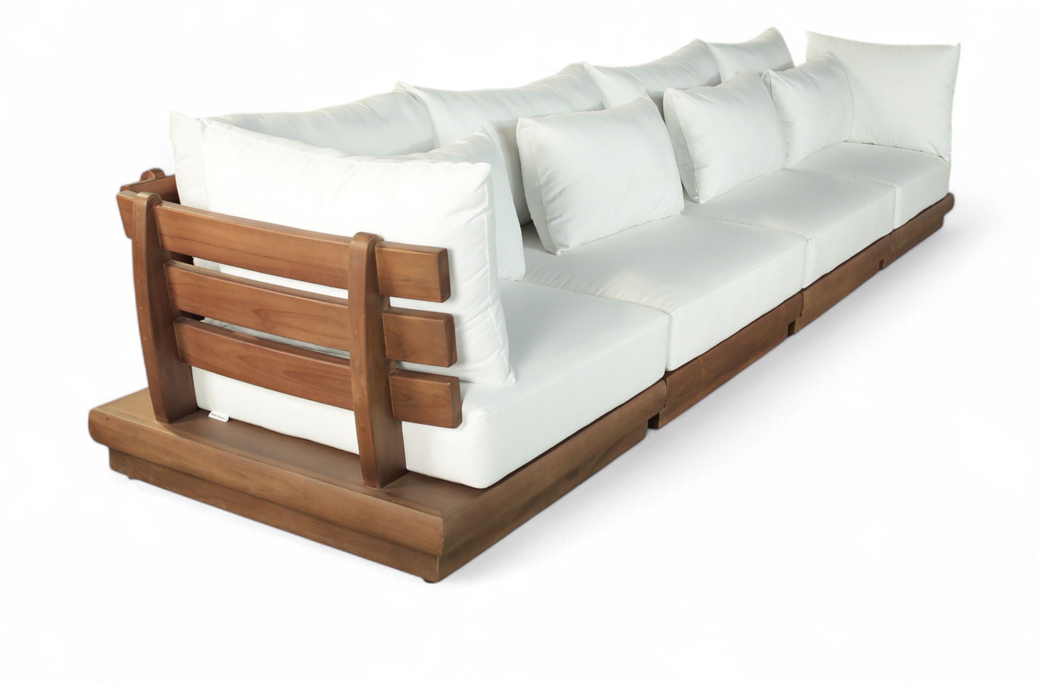 Mirella - 4 Piece Water Resistant Fabric Outdoor Patio Modular Sectional - Urban Living Furniture (Los Angeles, CA)