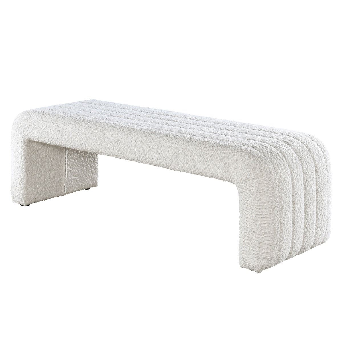 Sandro - Bench - Beige Boucle - Urban Living Furniture (Los Angeles, CA)