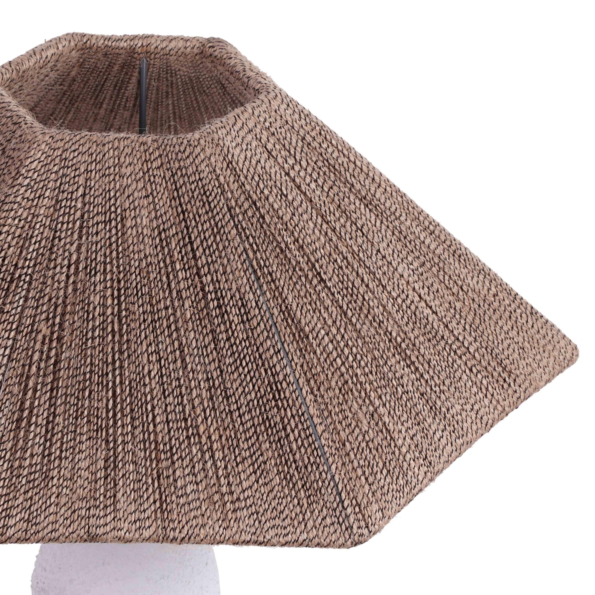 Shabby - Table Lamp - Natural / White - Urban Living Furniture (Los Angeles, CA)