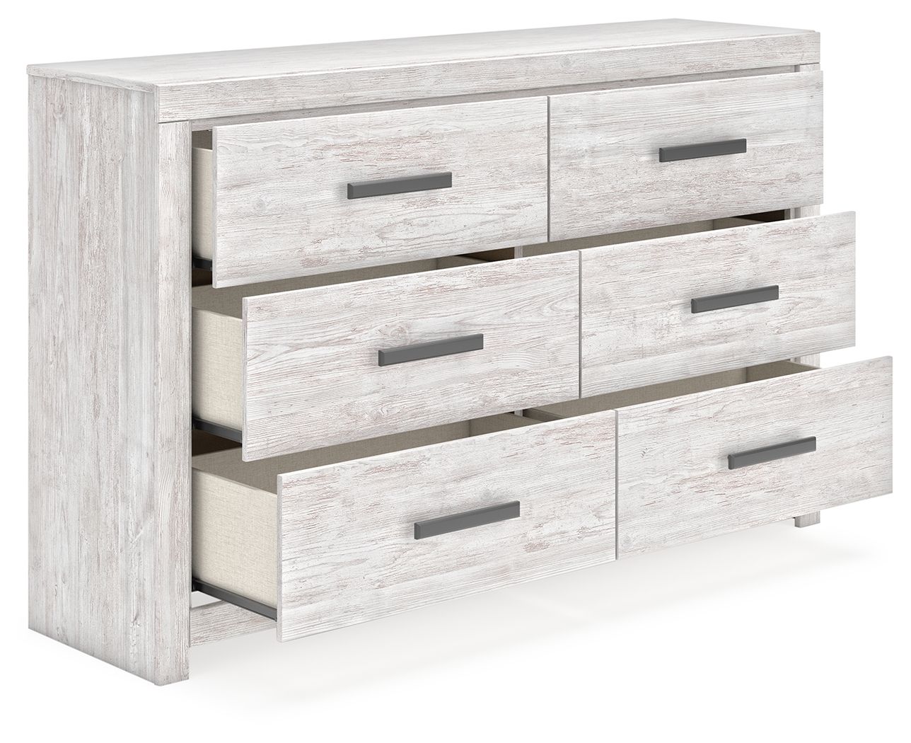 Cayboni - Whitewash - Six Drawer Dresser - Urban Living Furniture (Los Angeles, CA)