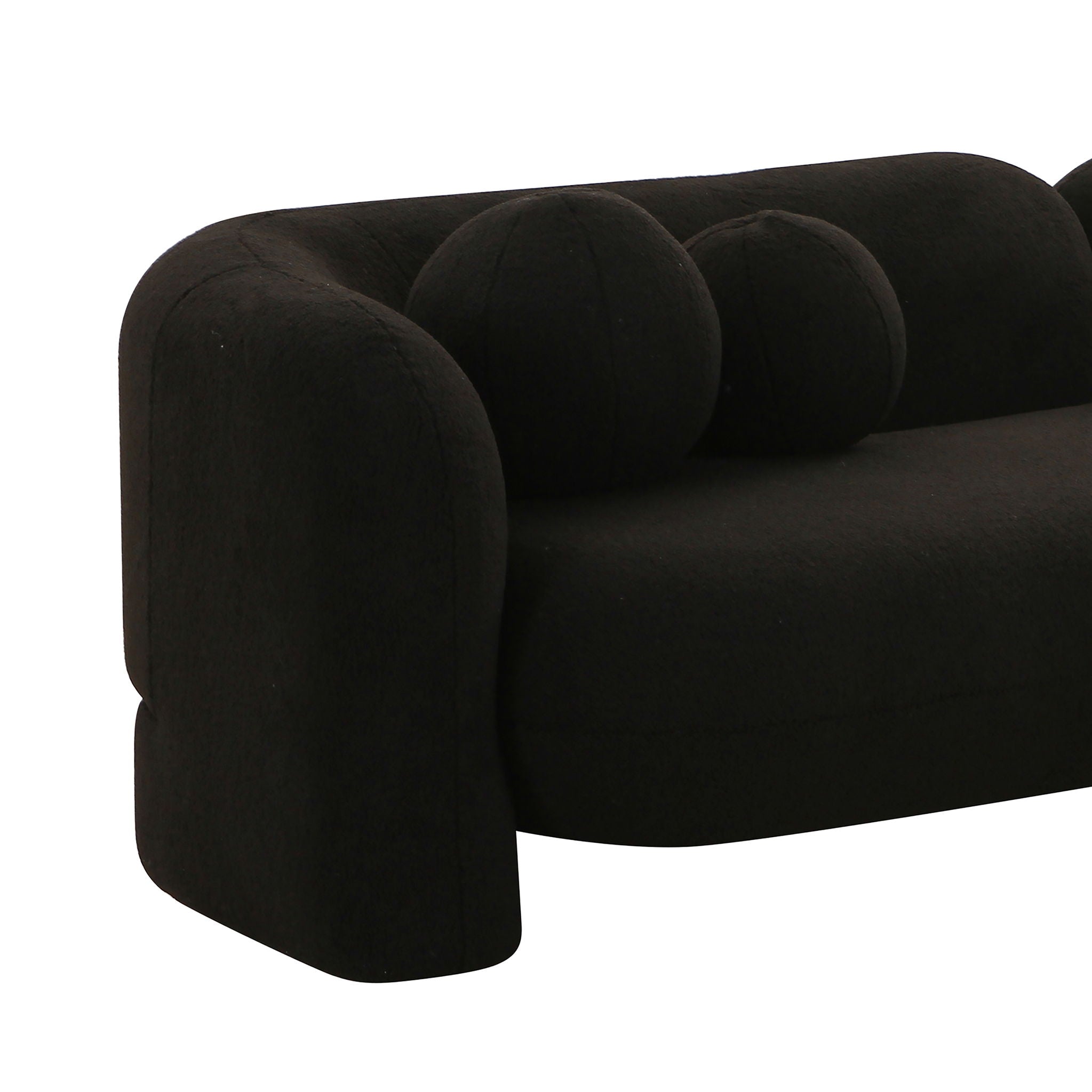 Amelie - Faux Fur Sofa - Urban Living Furniture (Los Angeles, CA)