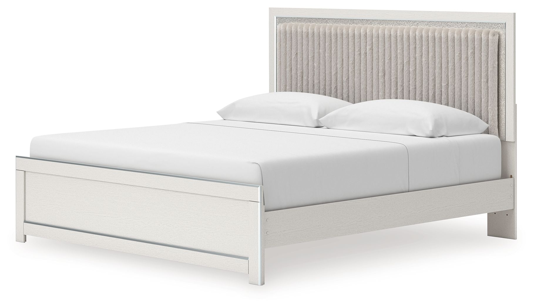 Zuraleus - Upholstered Panel Platform Bed With Roll Slats - Urban Living Furniture (Los Angeles, CA)
