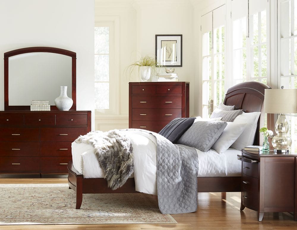 Brighton - Low Profile Sleigh Bed