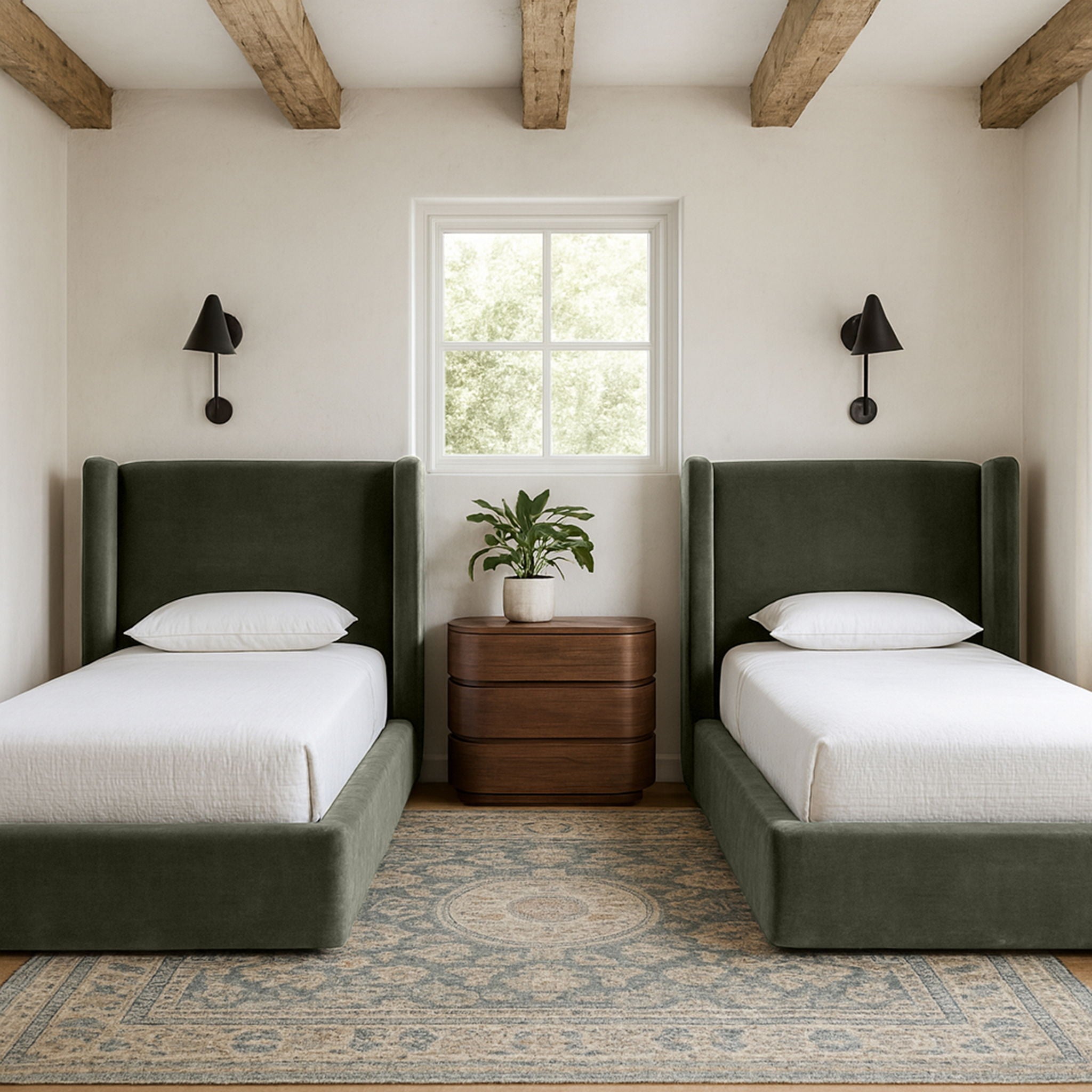 Kendall - Velvet Upholstered Bed - Urban Living Furniture (Los Angeles, CA)