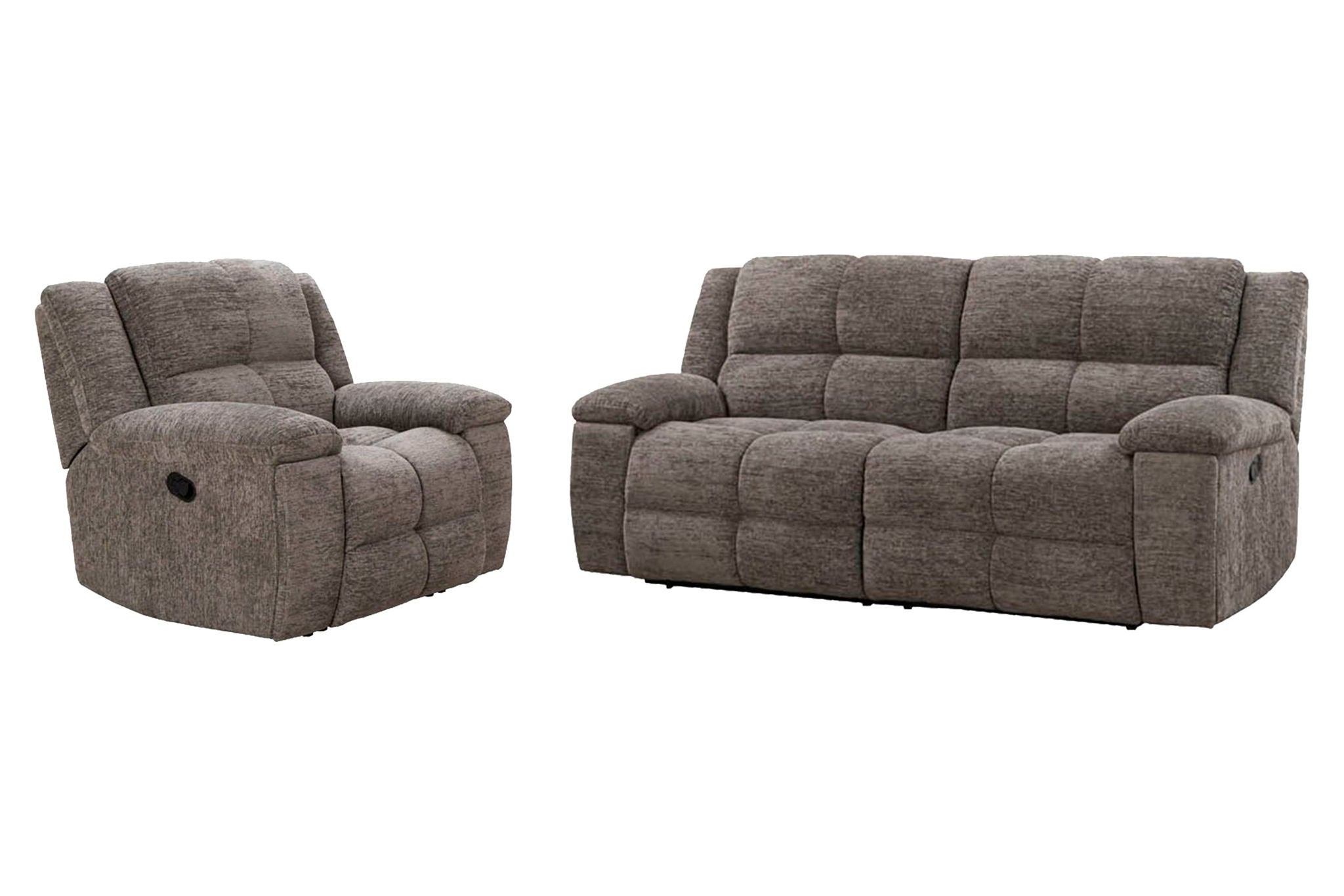 Buster - Manual Glider Reclining Sofa Set - Urban Living Furniture (Los Angeles, CA)