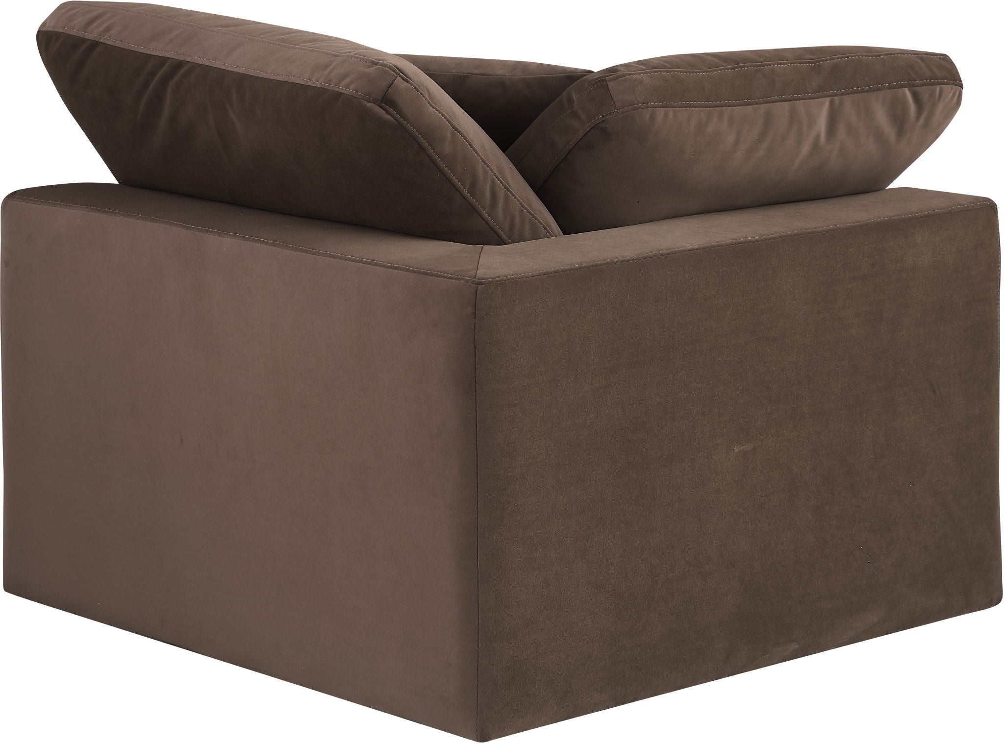 Comfy - Velvet Corner Chair - Urban Living Furniture (Los Angeles, CA)