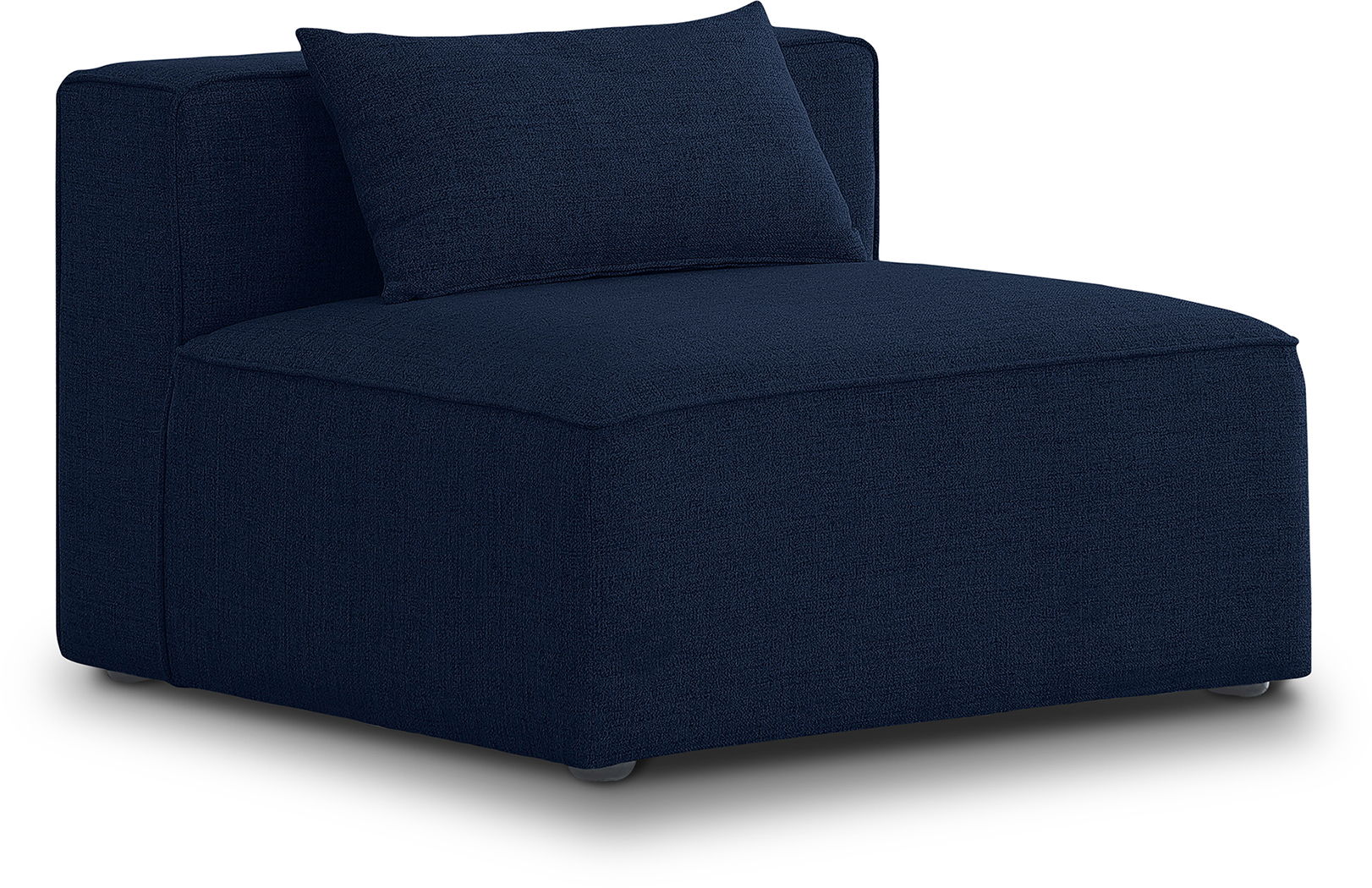 Cube - Linen Armless Chair - Urban Living Furniture (Los Angeles, CA)