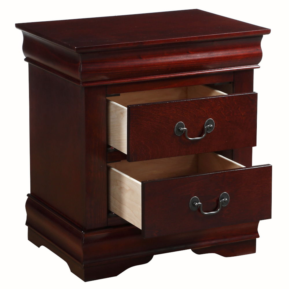 Louis Philippe - Nightstand - Cherry - Urban Living Furniture (Los Angeles, CA)