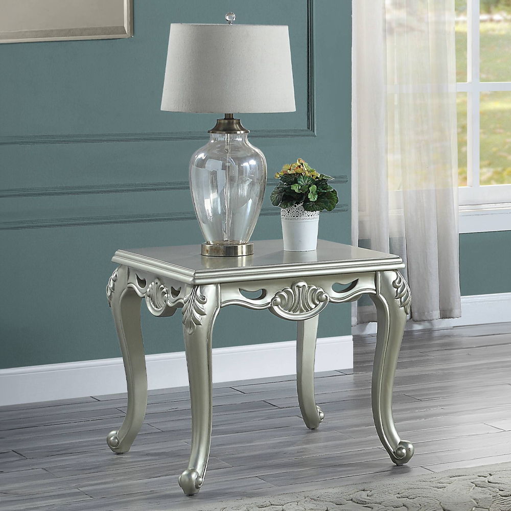 Qunsia - End Table - Champagne - Urban Living Furniture (Los Angeles, CA)