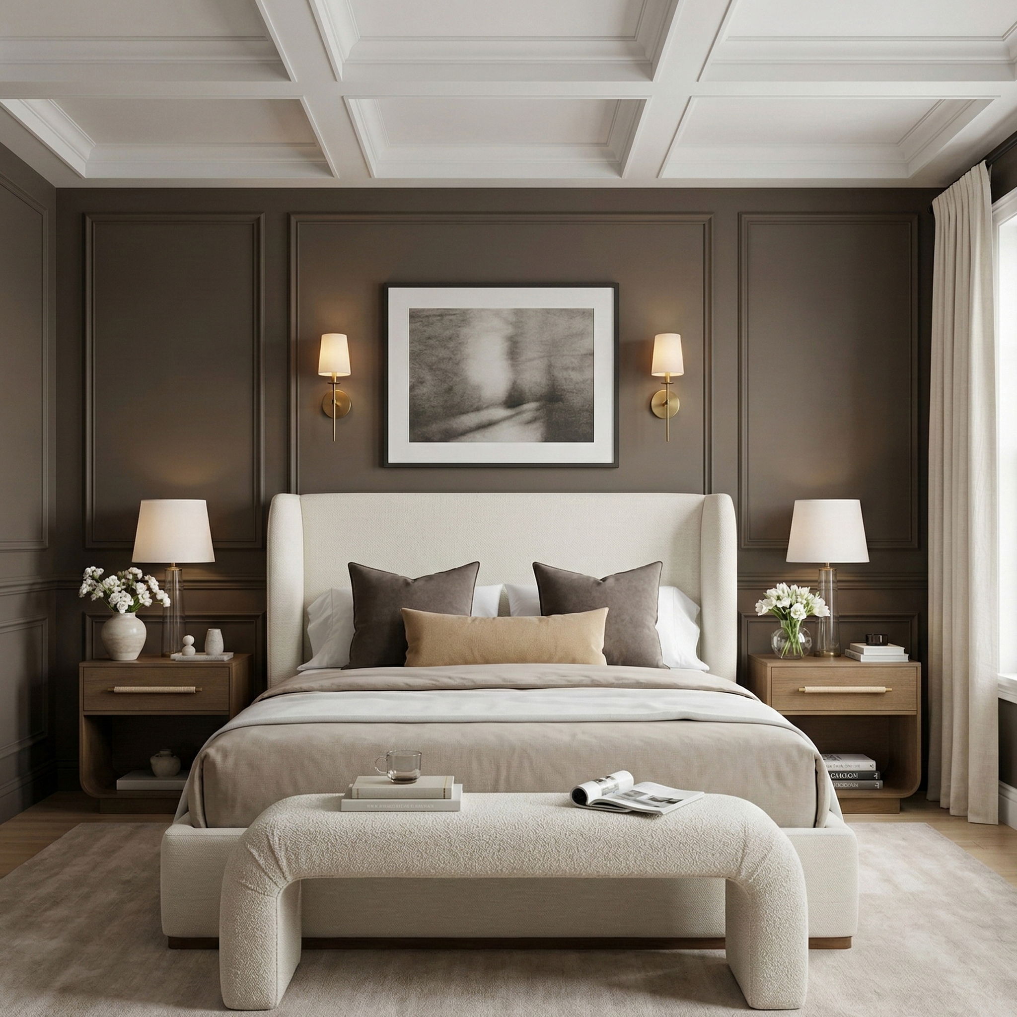 Aurin - Fabric Upholstered Bed - Urban Living Furniture (Los Angeles, CA)