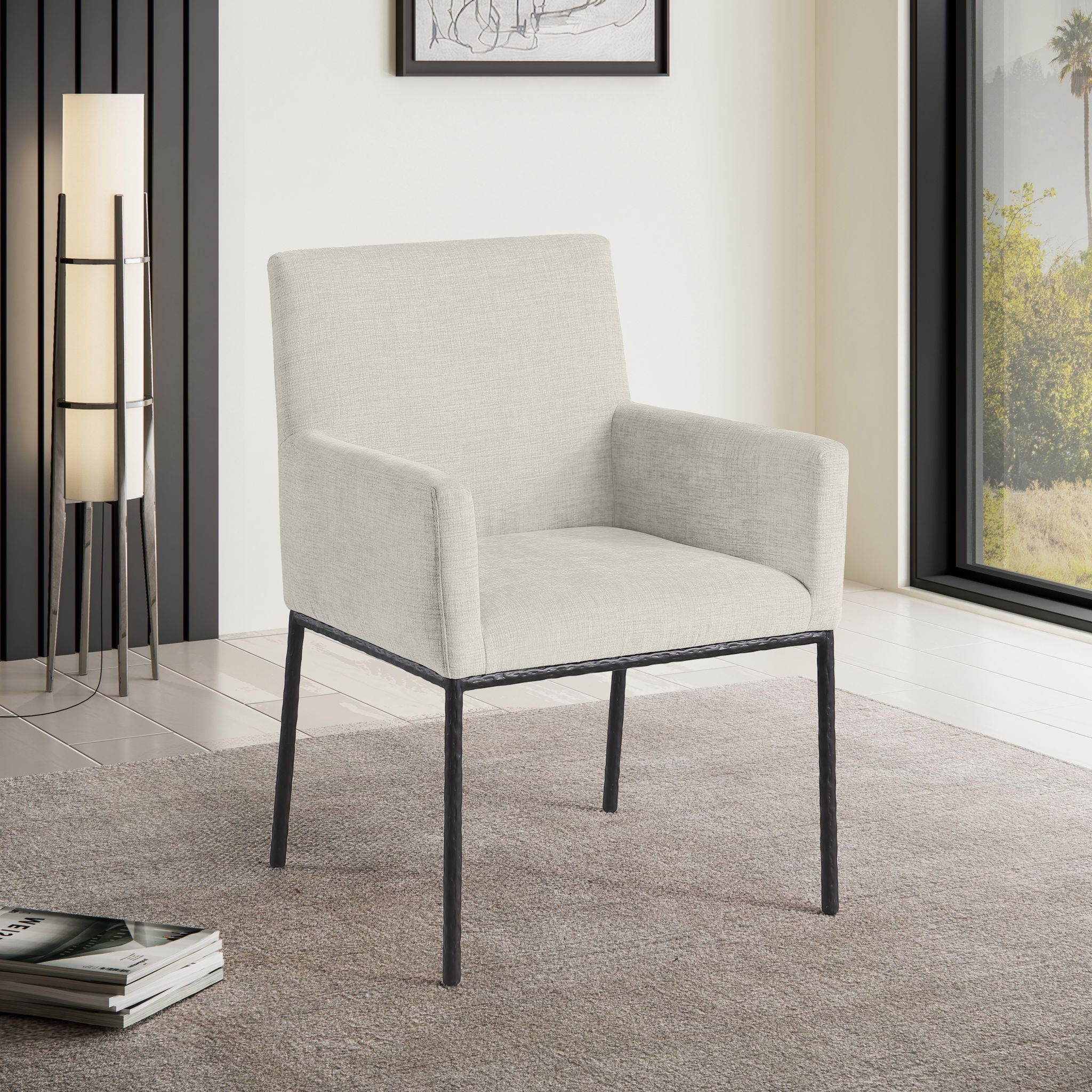 Reeves - Dining Chair With Black Legs (Set of 2) - Urban Living Furniture (Los Angeles, CA)