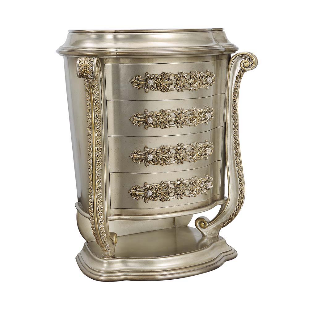 Danae - Chest - Champagne & Gold - Urban Living Furniture (Los Angeles, CA)