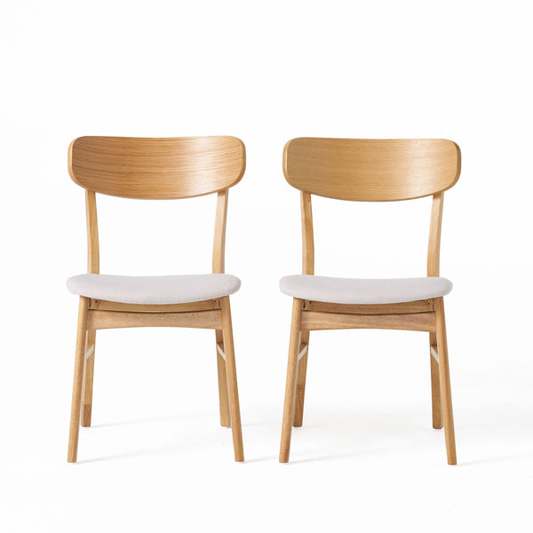 Brilliantine - Dining Chair With Cushion And Wood Frame (Set of 2)